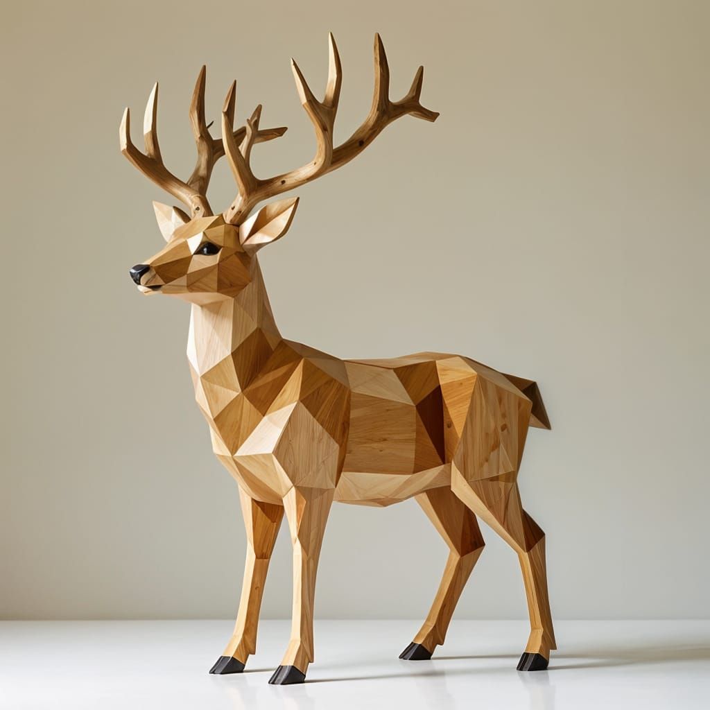 Polyhedral Stag