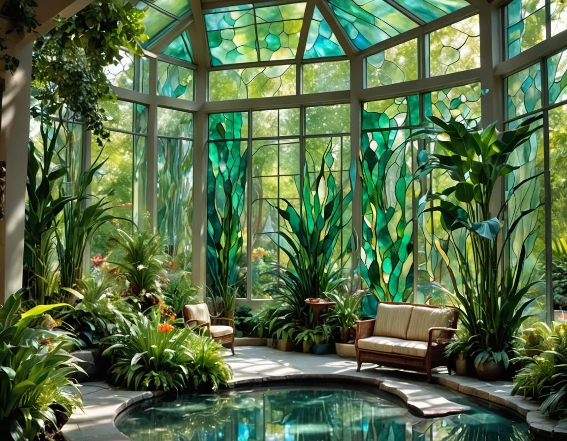 The conservatory  by @Bronwyn