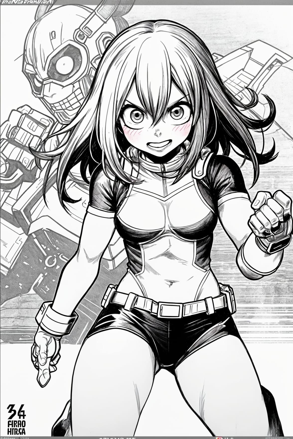 ochaco adulta