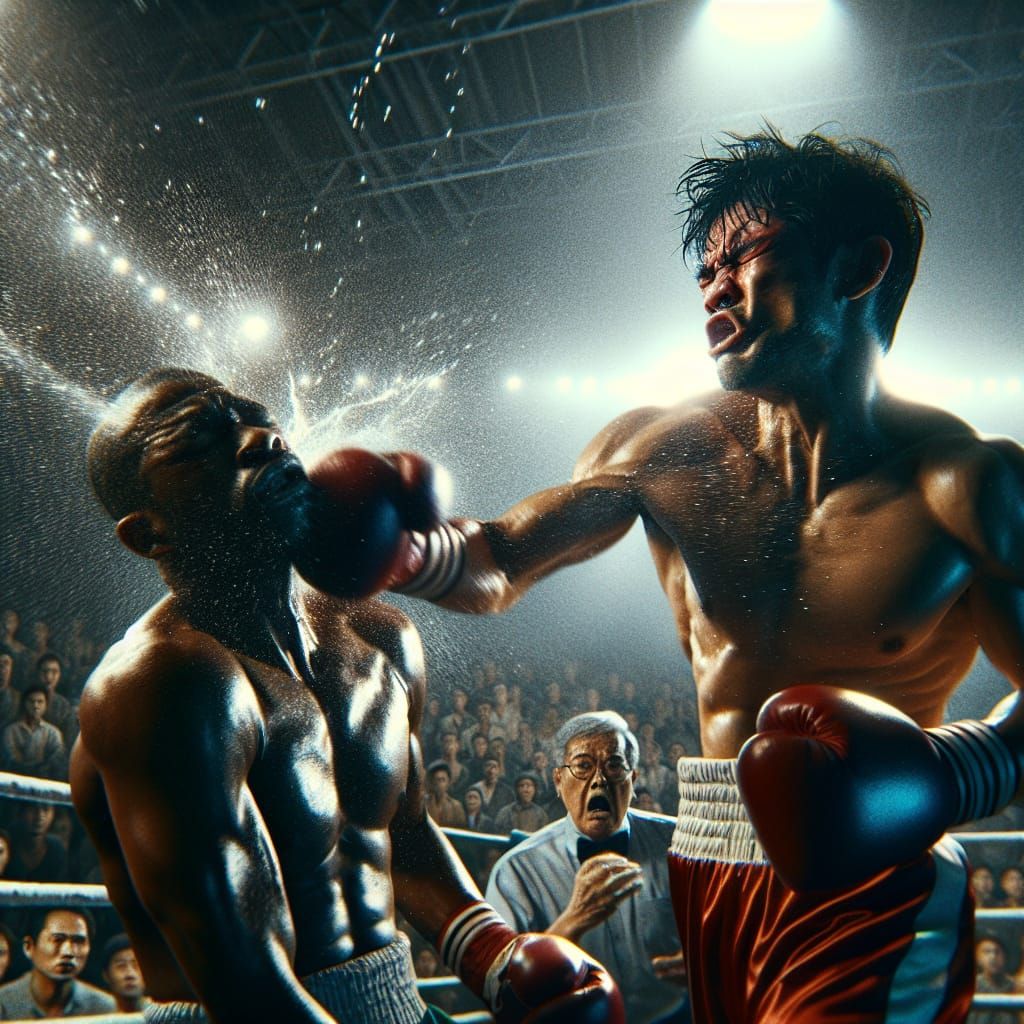 Paquio knocks out Mayweather in a parallel universe