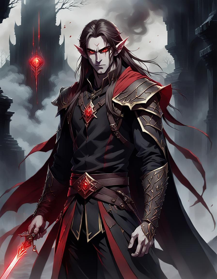 Vampire Prince - AI Generated Artwork - NightCafe Creator