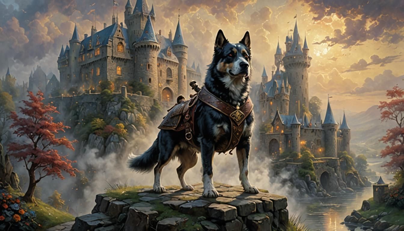 How To Tame The Royal Guard Dog Scan Vf creator.nightcafe.studio