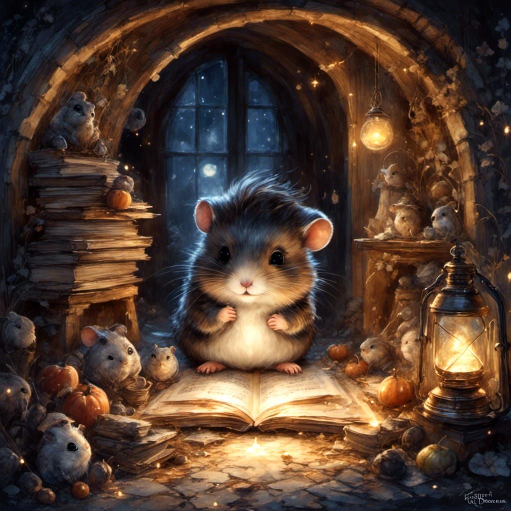 A hamster