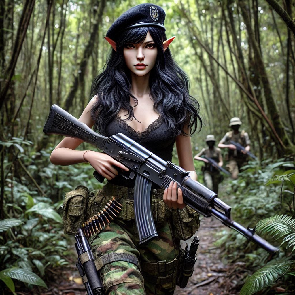 Charlie Echo (Combat Elf) in Angola 1975