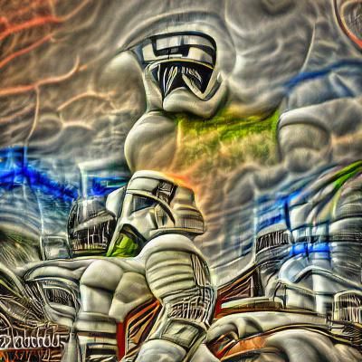 Storm trooper abstract HDR