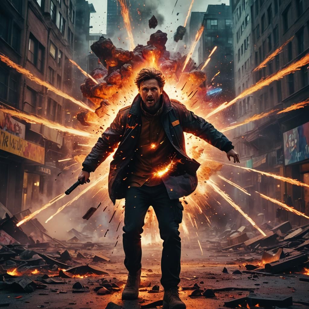 Boom! boom!  Kaboom!