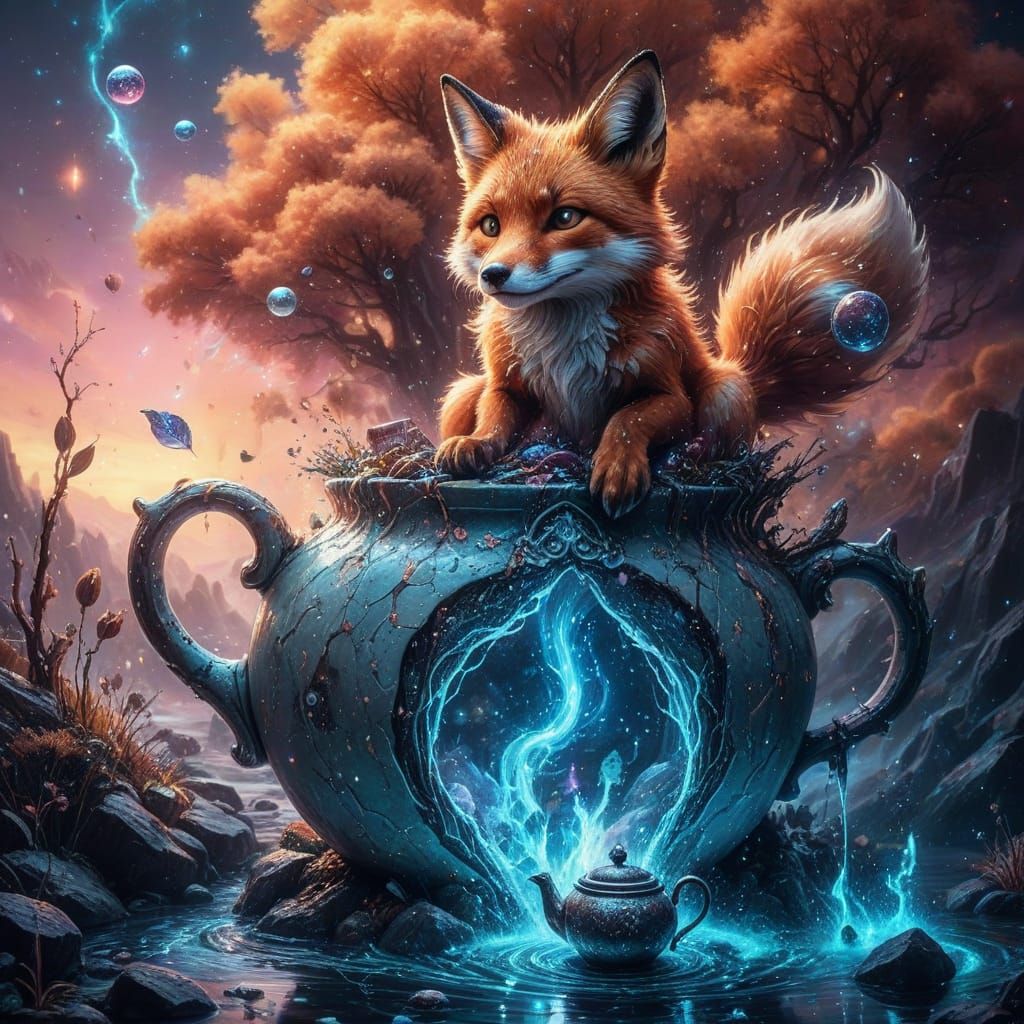 Generous Fox Spirit from Teapot 🦊🌟