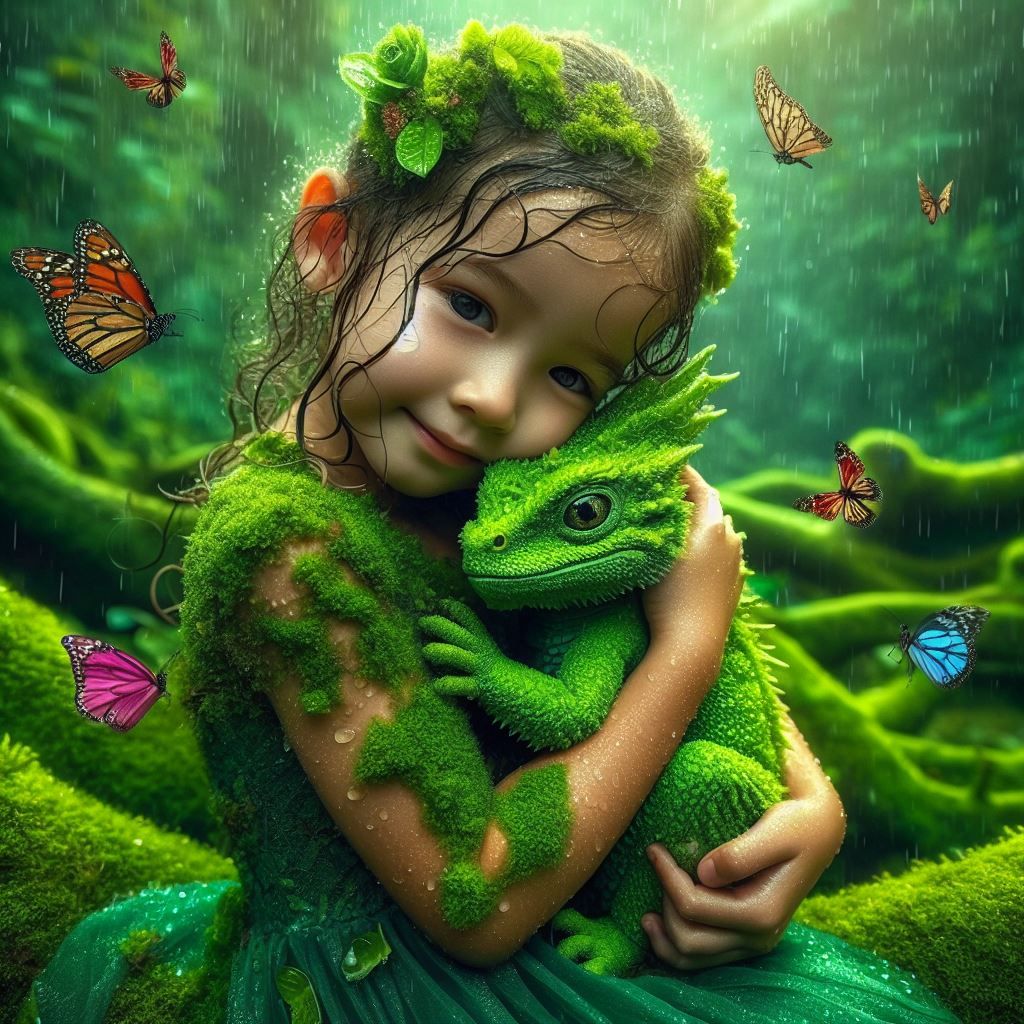 MY MOSSY GREEN FRIEND