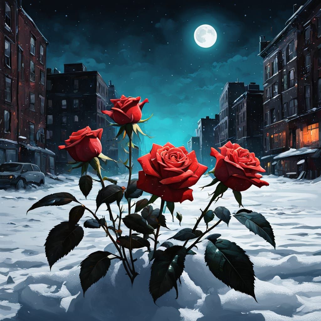 Roses   by @Alfred Stephens