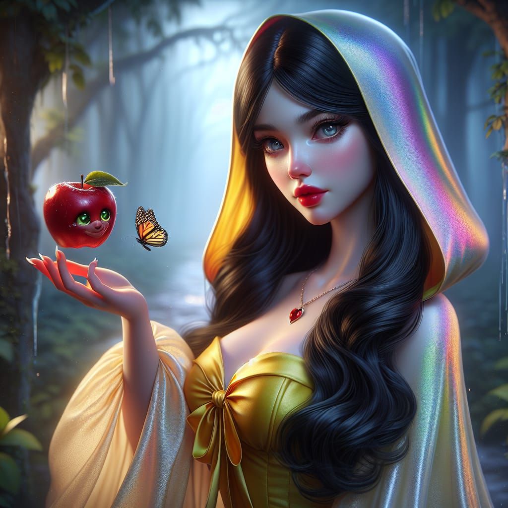 Snow White & her magic Apple