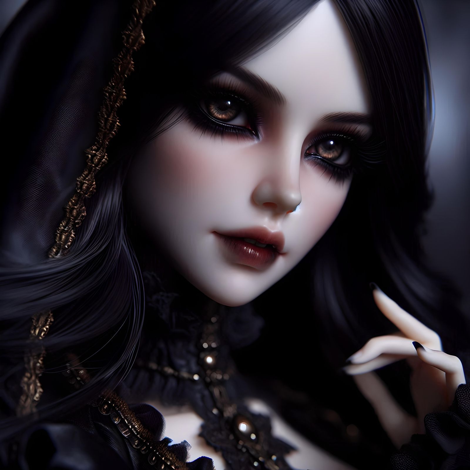 Gothic doll