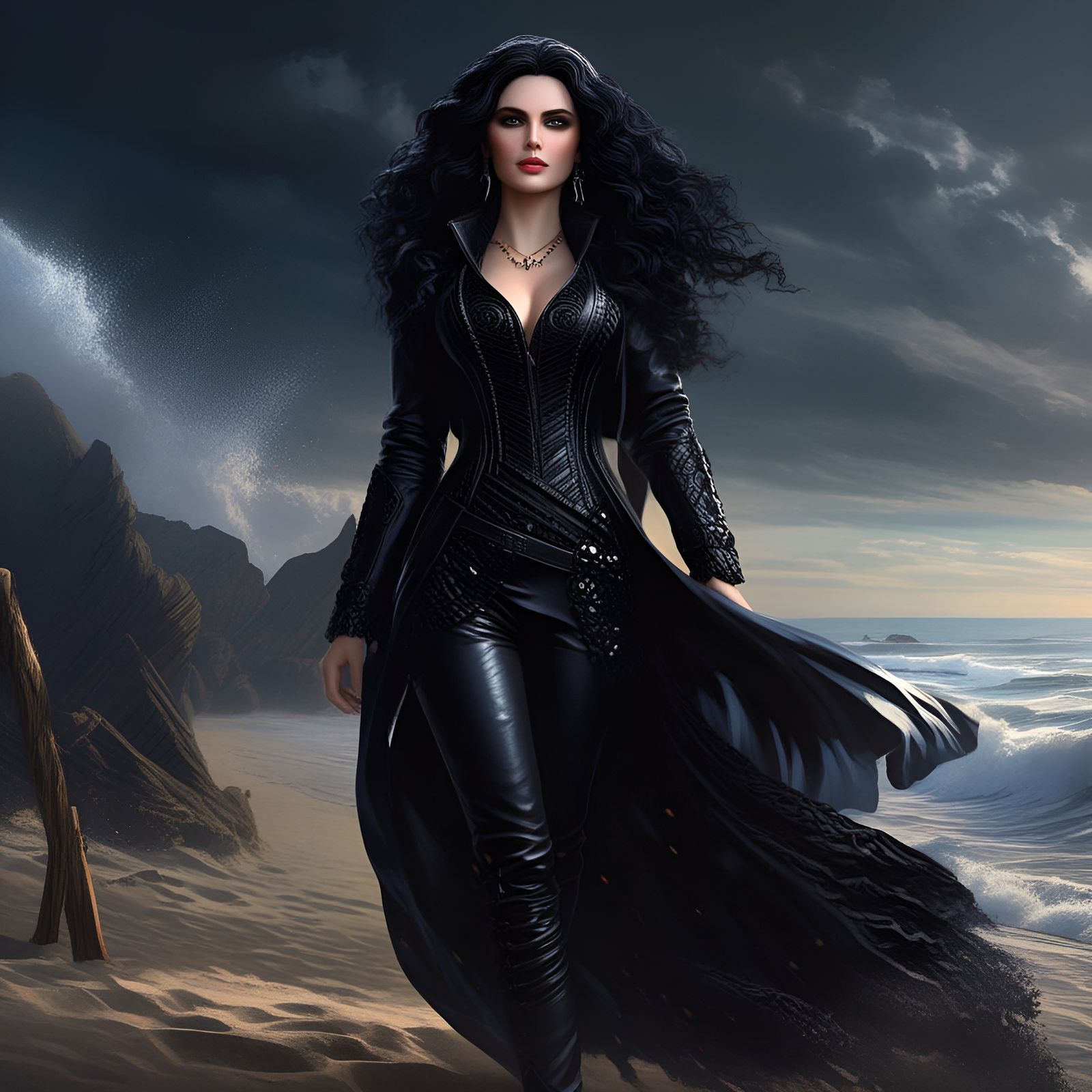 Yennefer of Vengerberg - AI Generated Artwork - NightCafe Creator