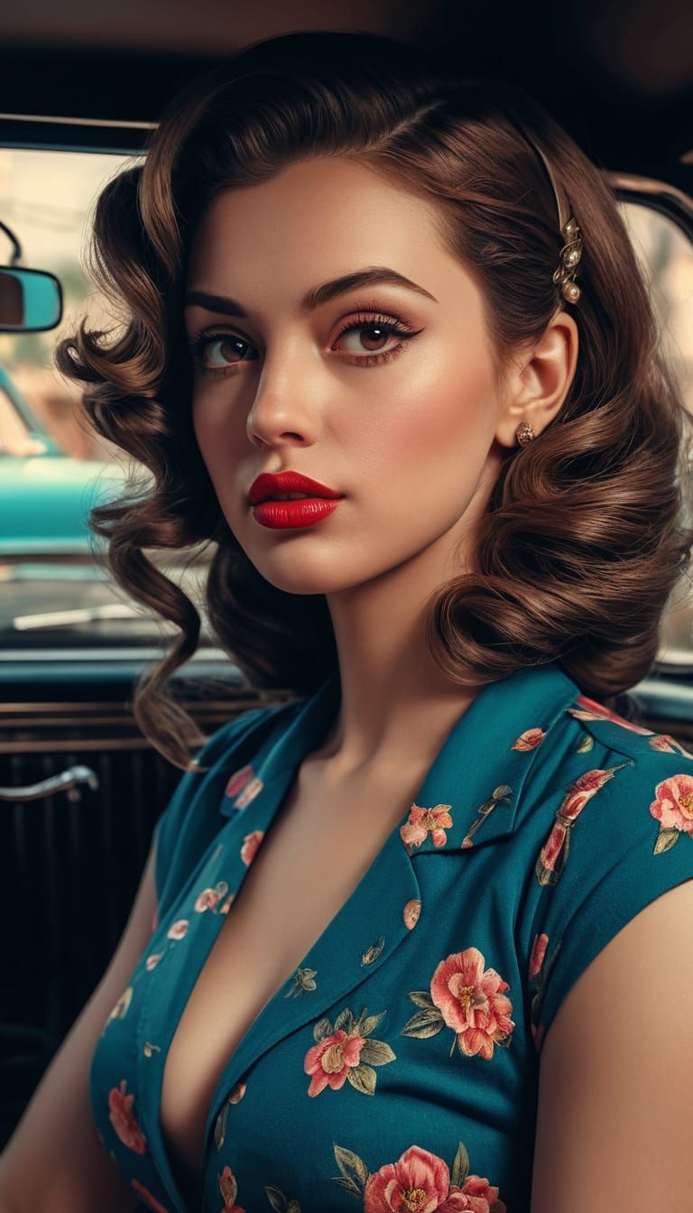 Vintage Rerto Pin Up