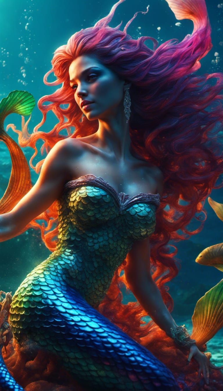 Stunning Mermaid   by @Vibe Weib 