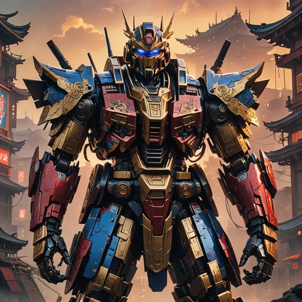 mech in prefecture slum