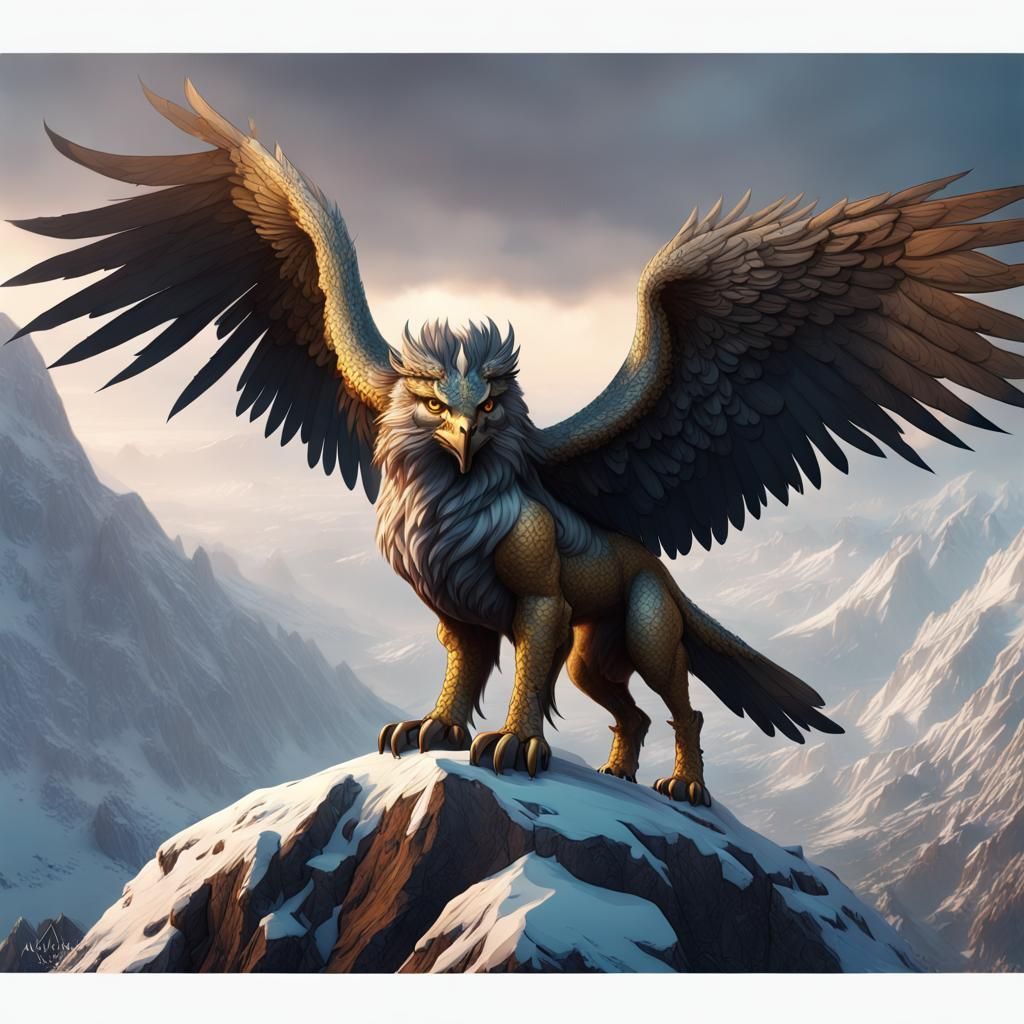 gryphon - AI Generated Artwork - NightCafe Creator