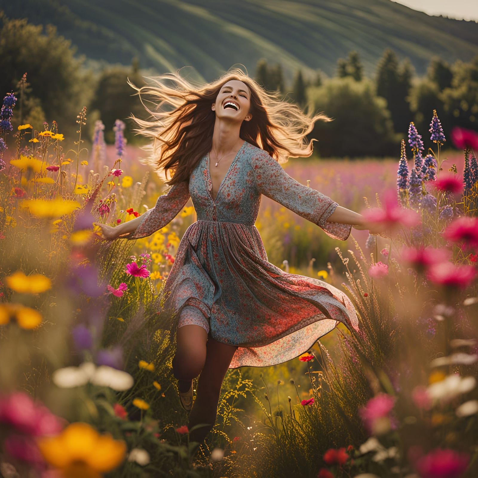 Joy of wildflower sunshine   by @Donna