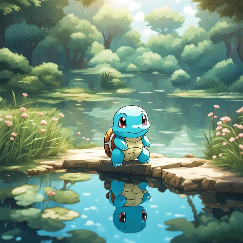 Squirtle - AI Generated Artwork - NightCafe Creator