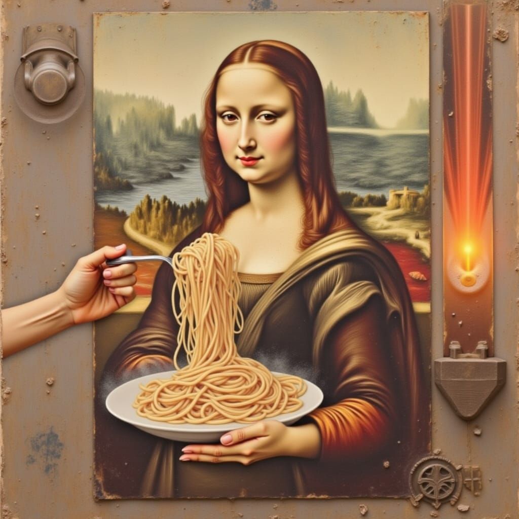 Feed her spaghetti