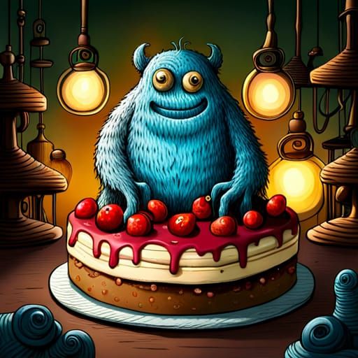 Birthday time - AI Generated Artwork - NightCafe Creator