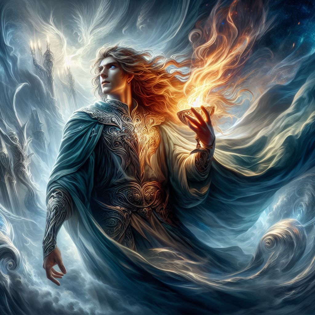Titan Prometheus steals the divine fire🔥