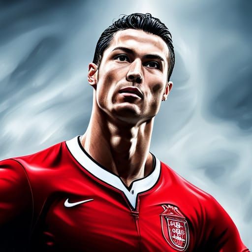 Cristiano Ronaldo - AI Generated Artwork - NightCafe Creator