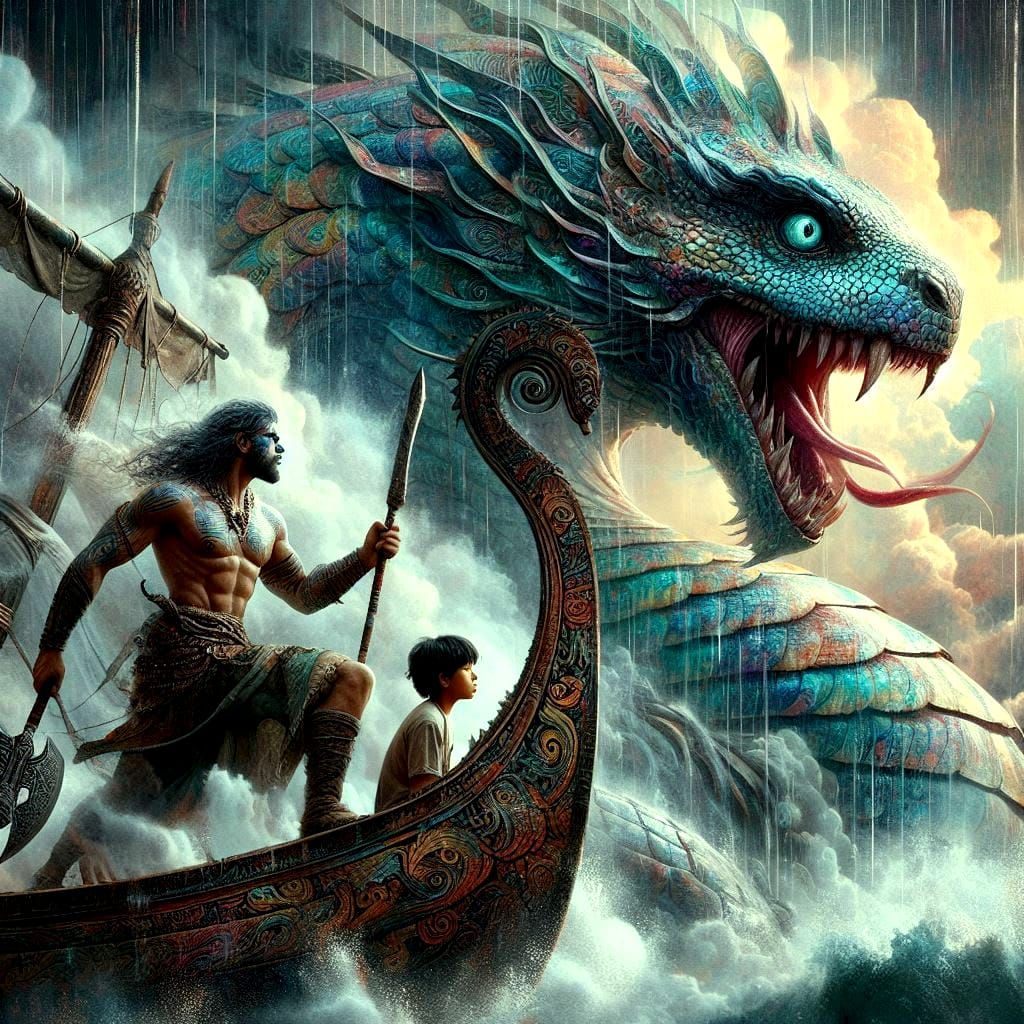 Sigmund the Seafarer & Halfi, Baptism of the Leviathan