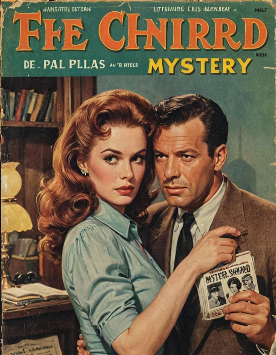 Pulp Mystery Cover #29 - AI Generated Artwork - NightCafe Creator