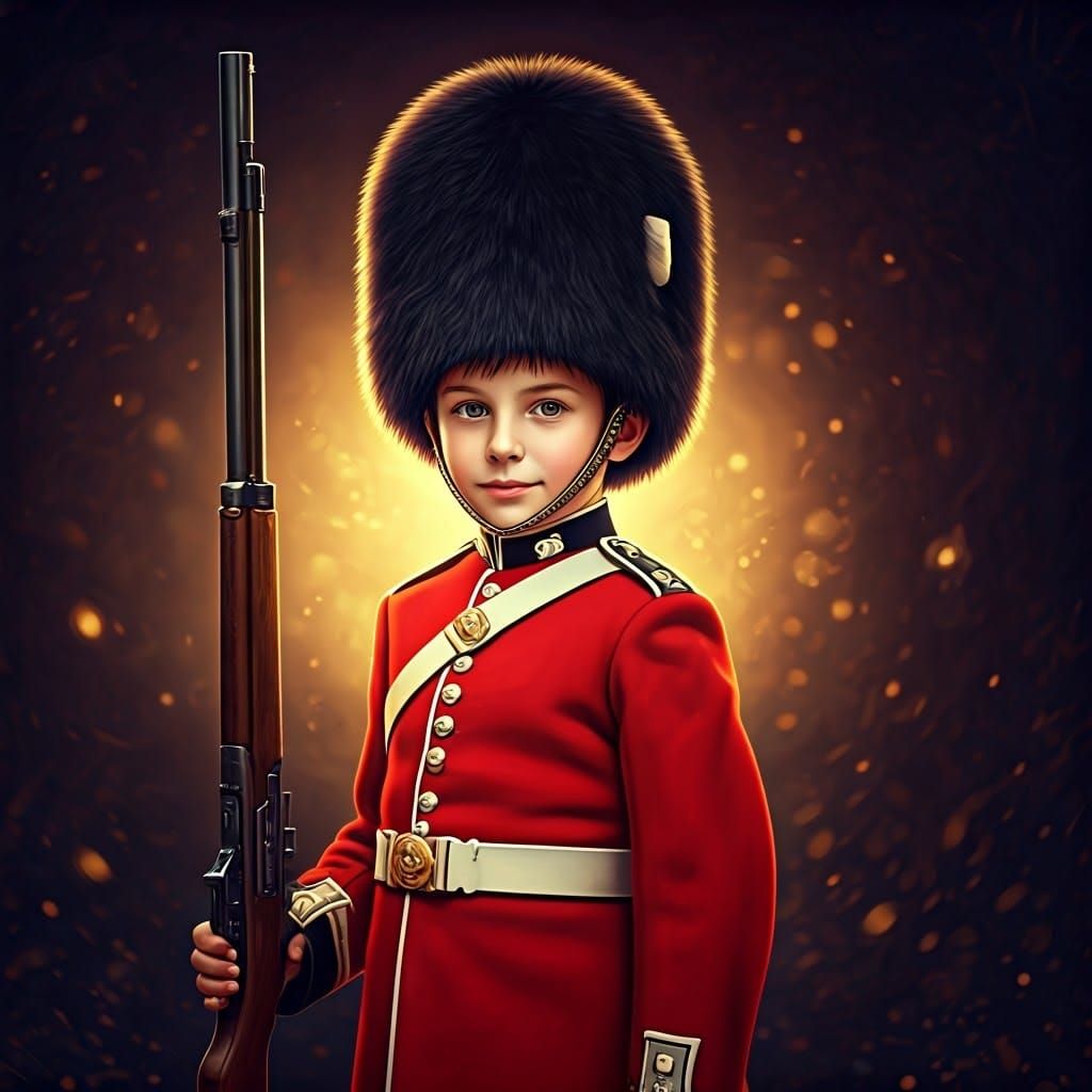 התחפשתי לחייל משמר המלכה