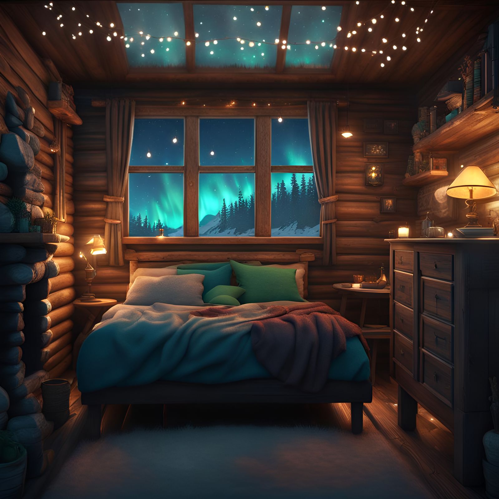 Cozy romantic getaway cabin  by @Diana_here
