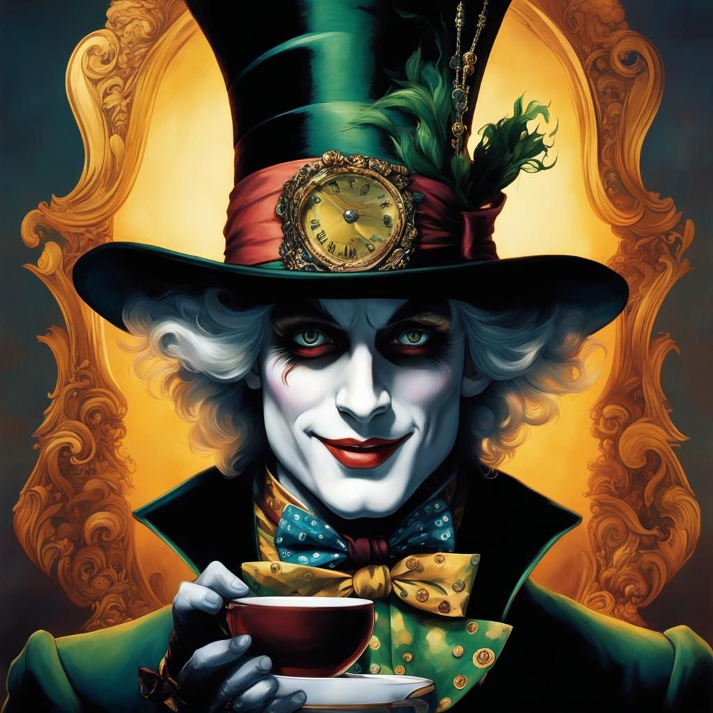 The Mad Hatter - AI Generated Artwork - NightCafe Creator