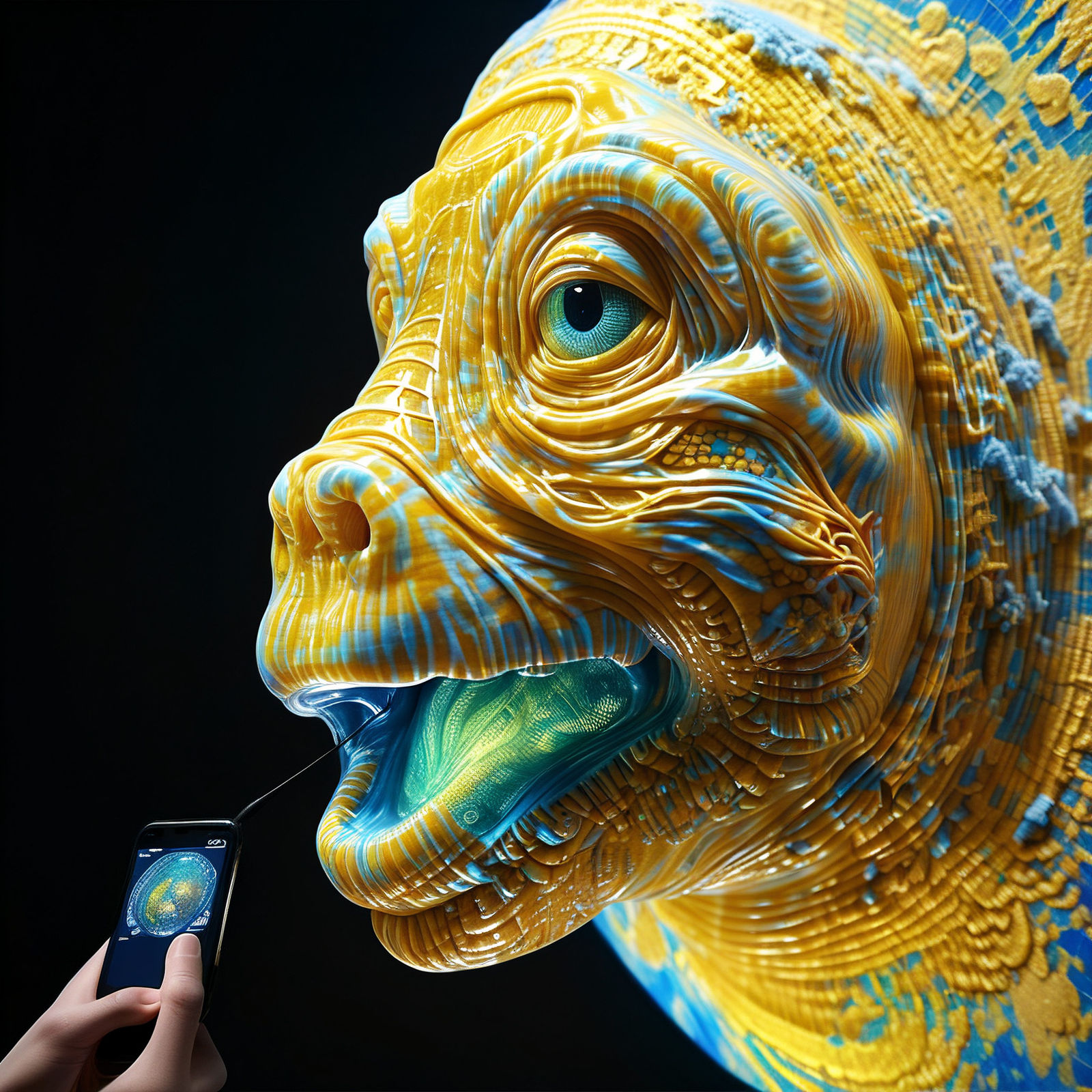 Recording the sounds of a tardigraph