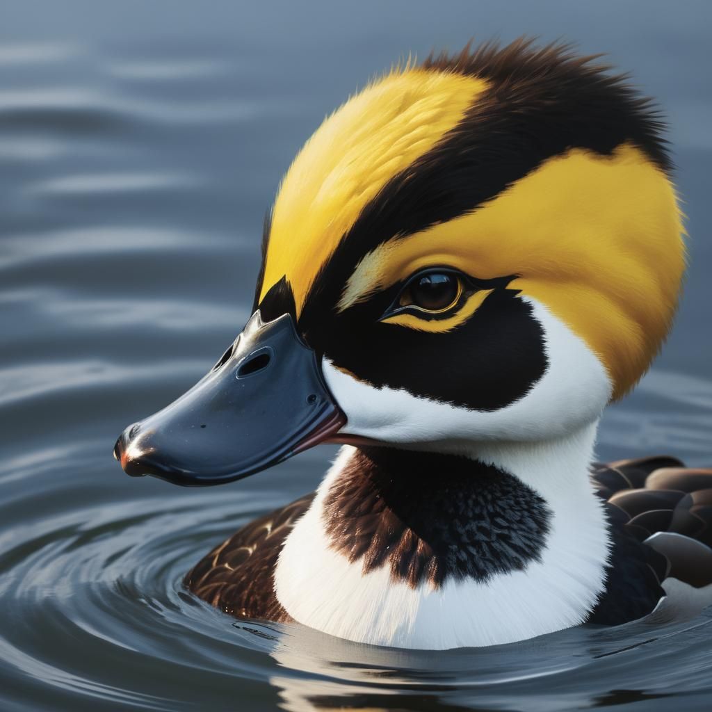 Duck portrait 
