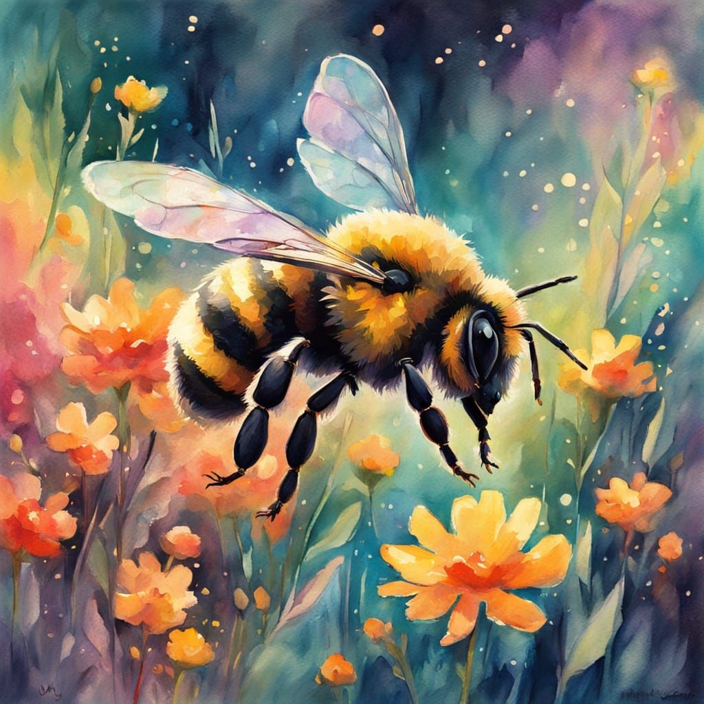 That's a bee, right ?  by @Amaury Gateau