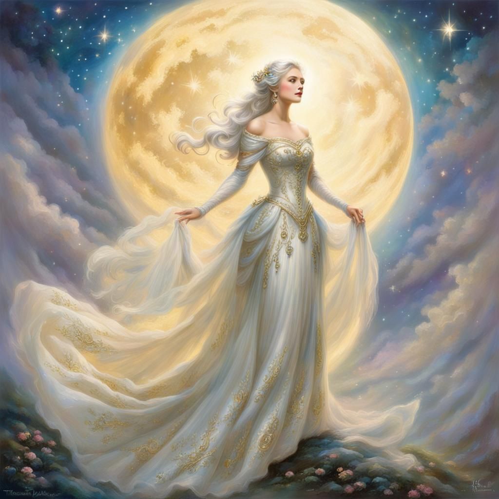 Lady of the moon