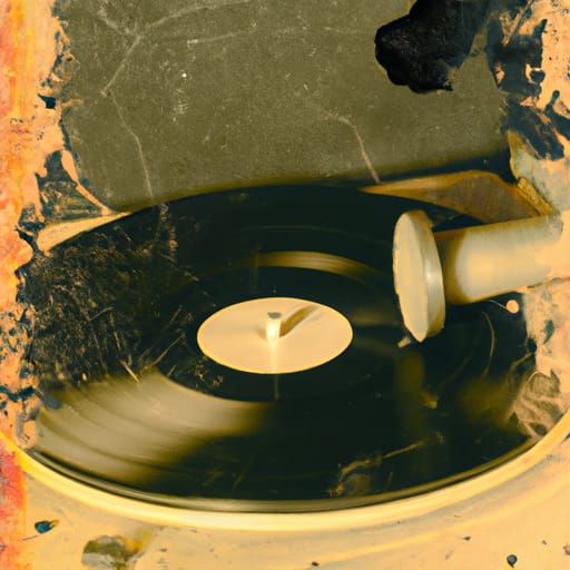 A very damaged, torn, worn and aged 1920s photograph of a vintage