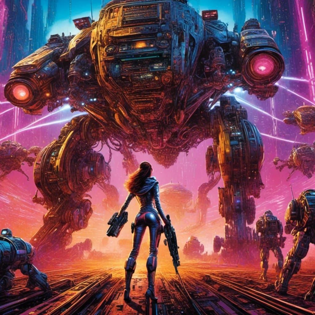 "Escape from the Planet of the Robot Monsters"