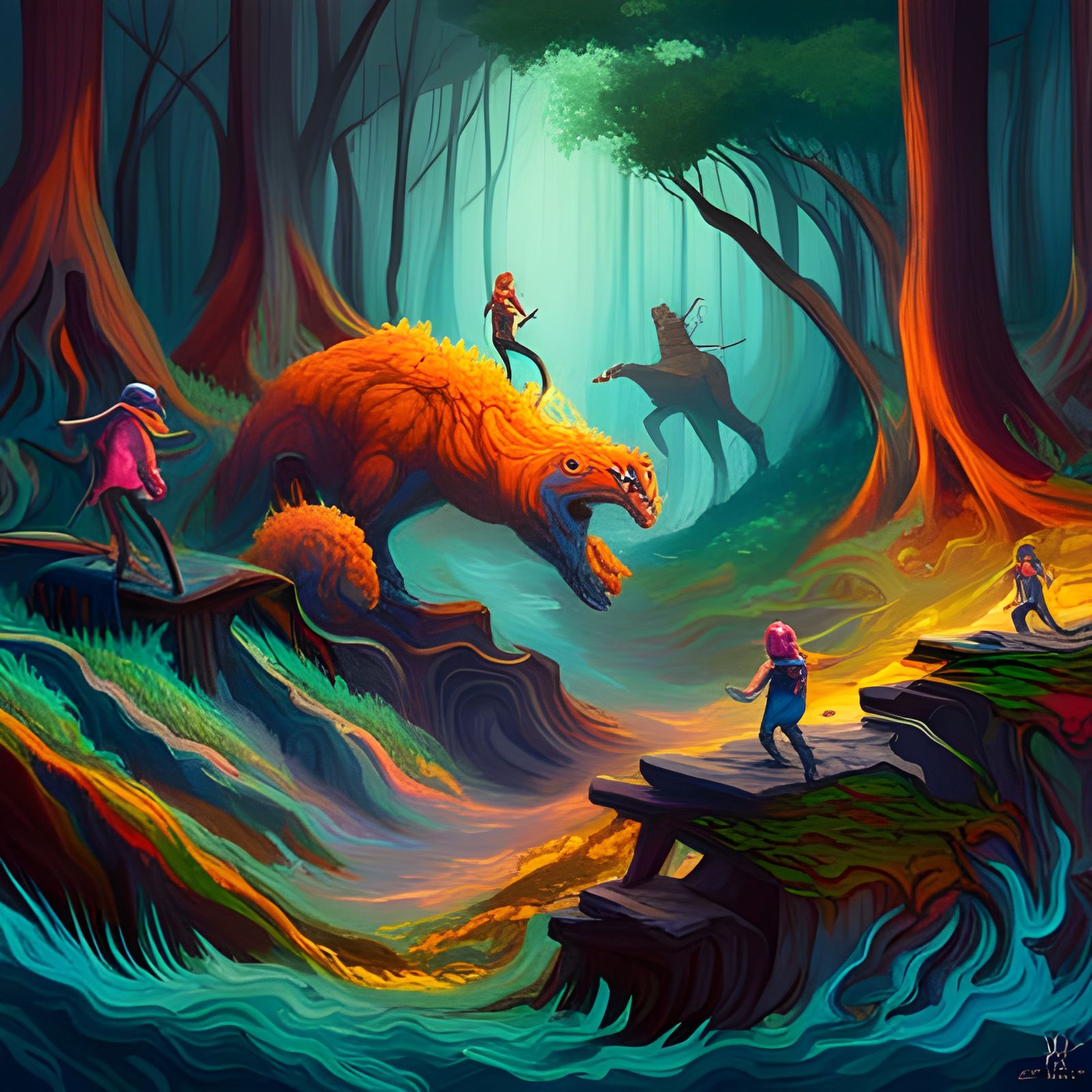hunting-season-ai-generated-artwork-nightcafe-creator