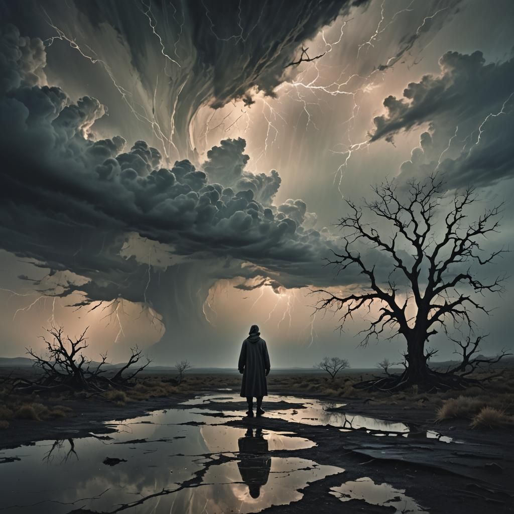 Reflections of Inner Turmoil  by @Wolfspirit