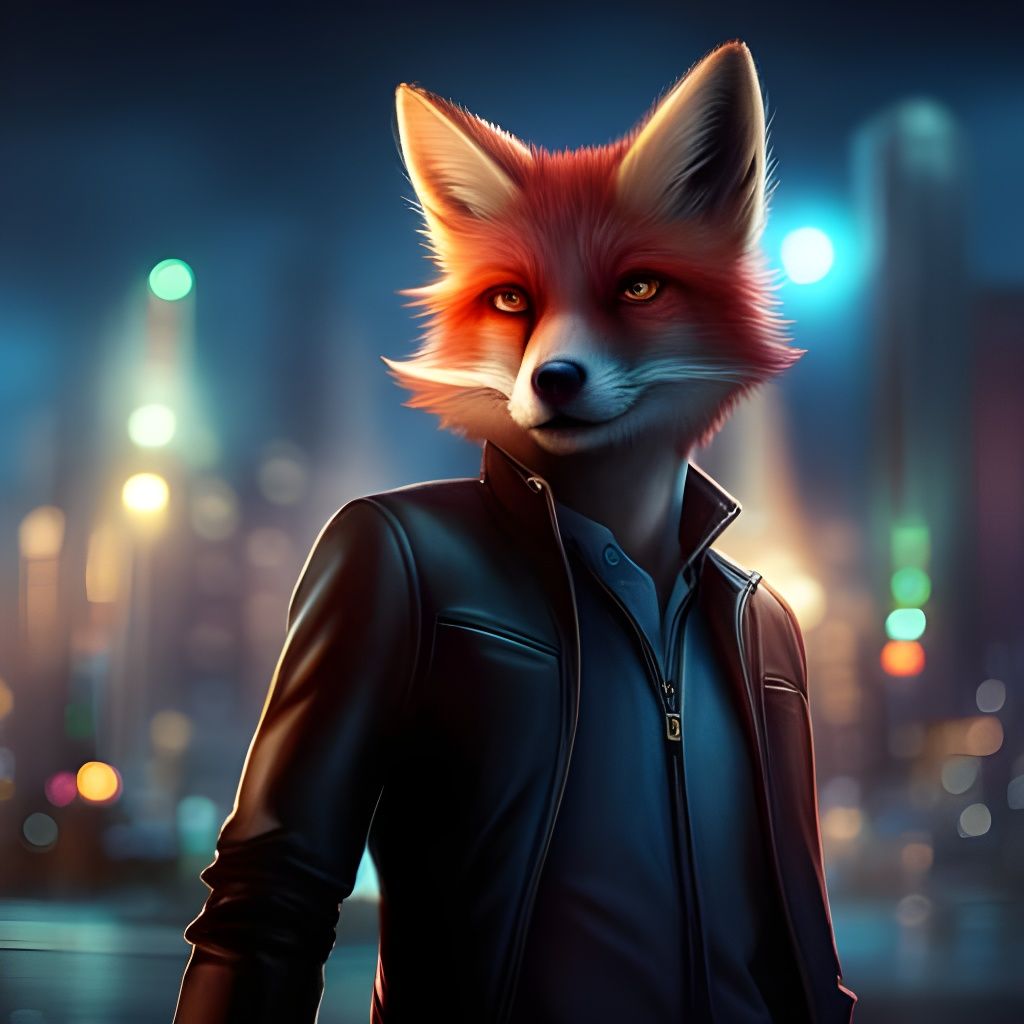 Fox Man - AI Generated Artwork - NightCafe Creator