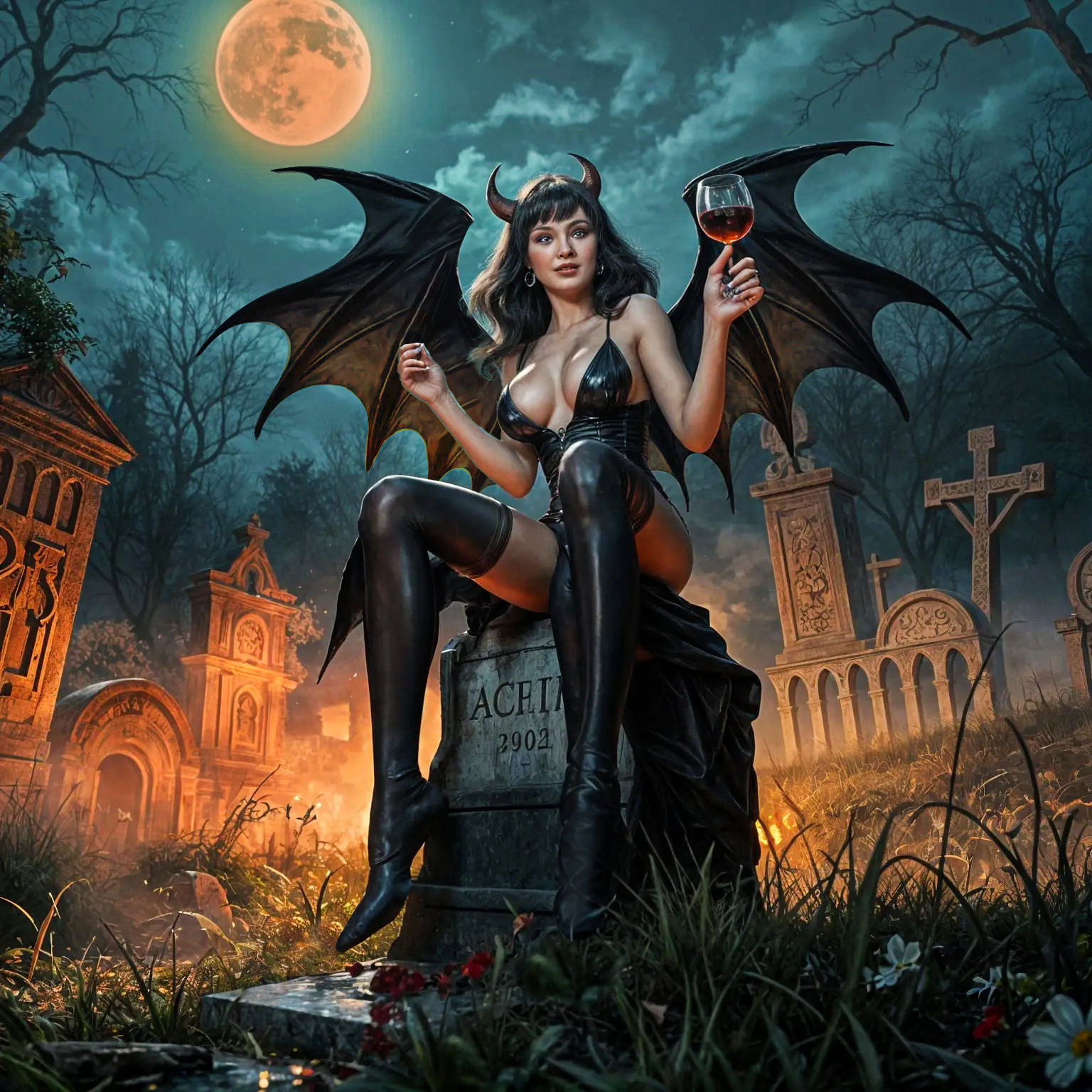 Toast to a blood-moon.