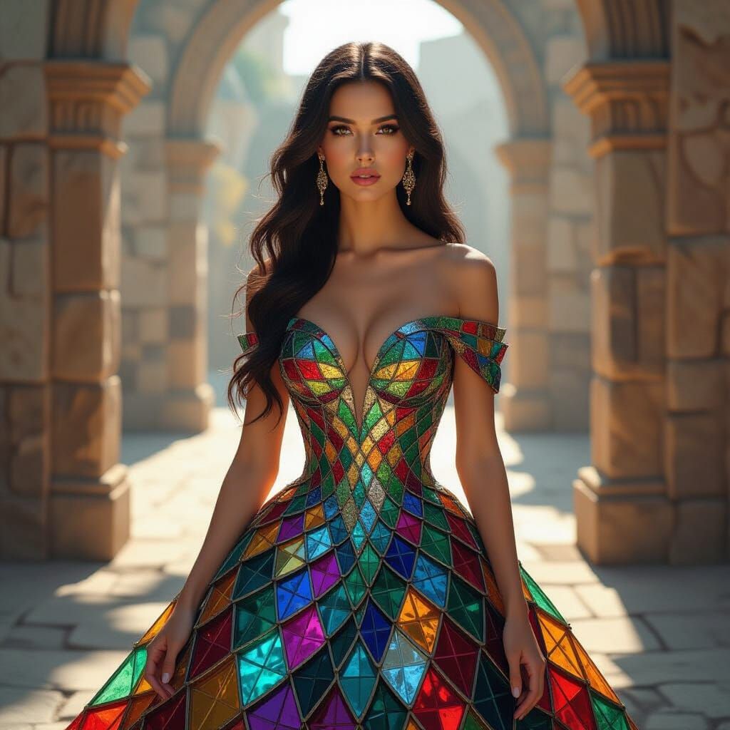 Glass Dress  by @Spikewriter