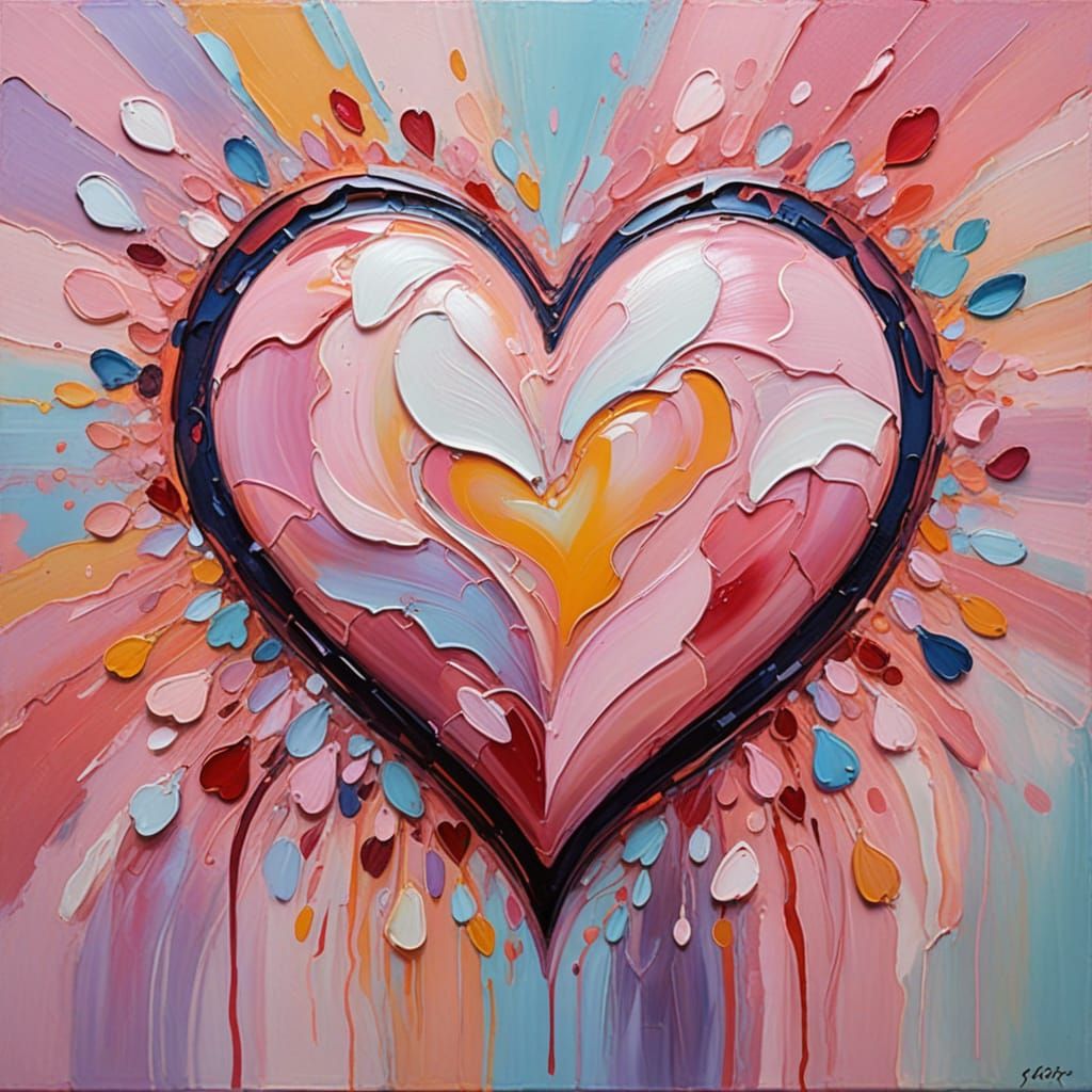 Heart, Love  by @A Secret McDaniel