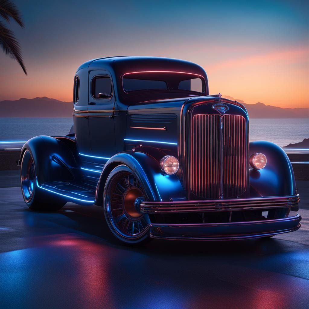 Custom made dragster AI Generated Artwork NightCafe Creator