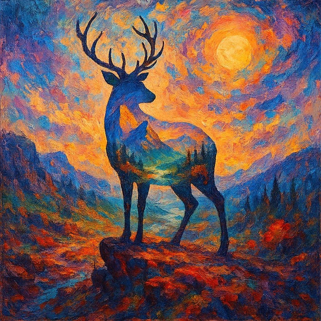 חשיפה כפולה אייל והרים