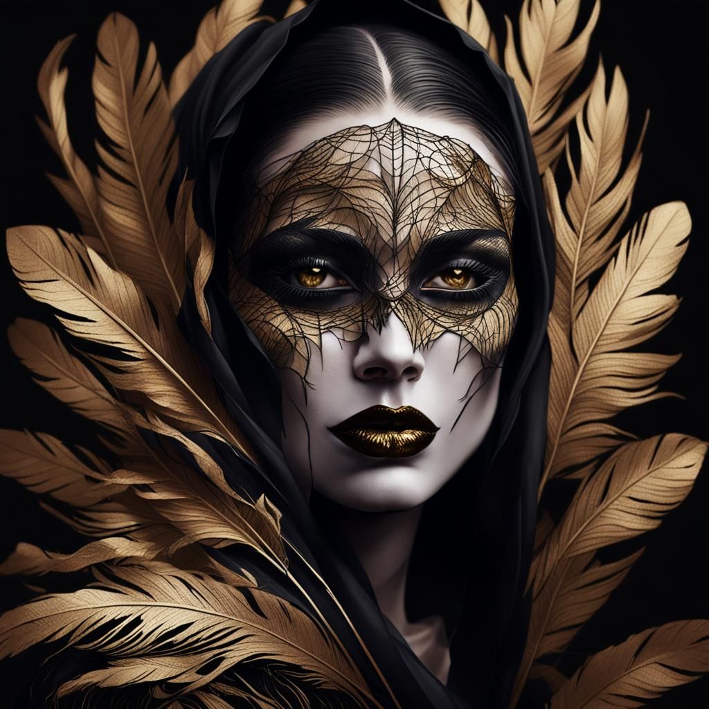 Dark Lady - AI Generated Artwork - NightCafe Creator