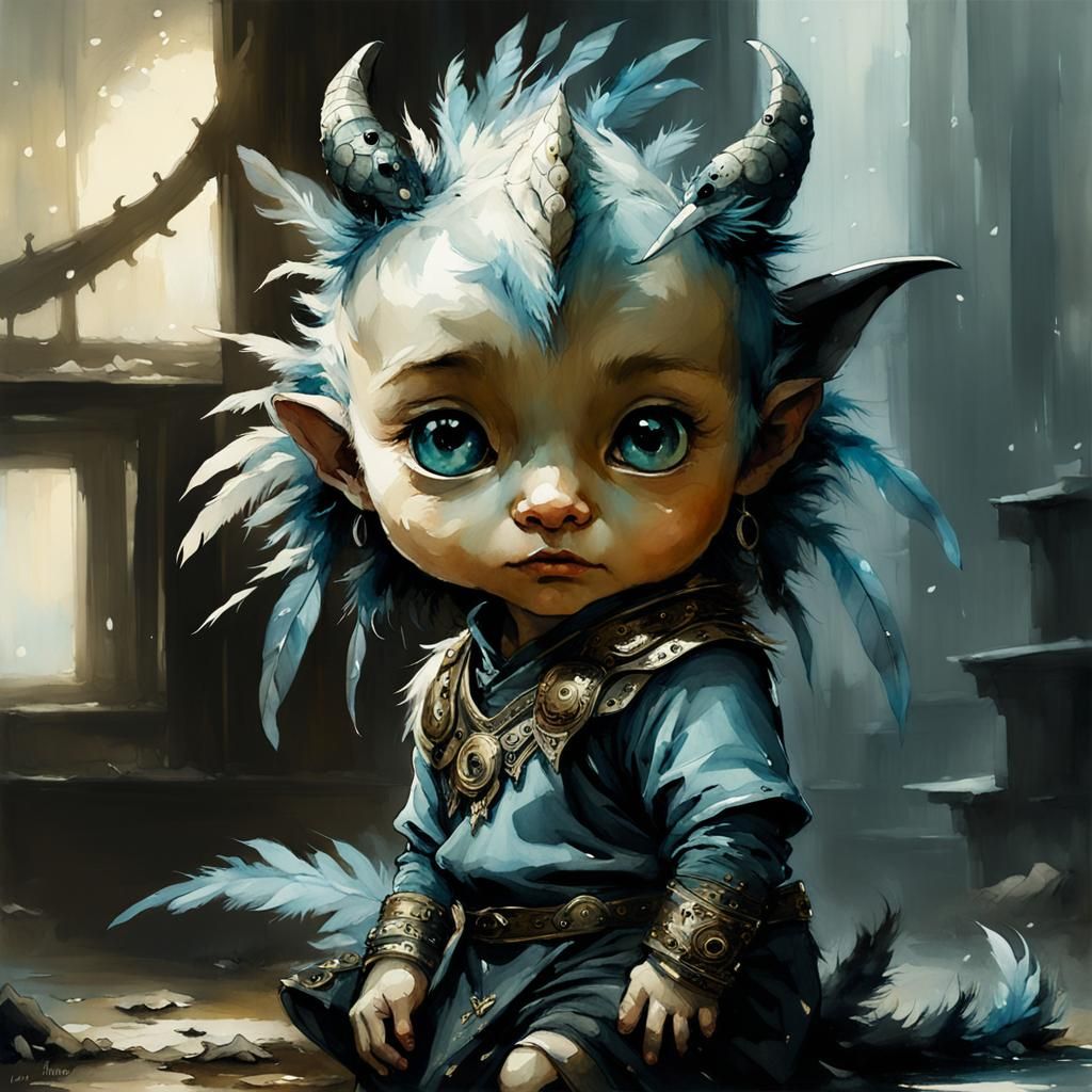 Bobblehead Dragon - 1e