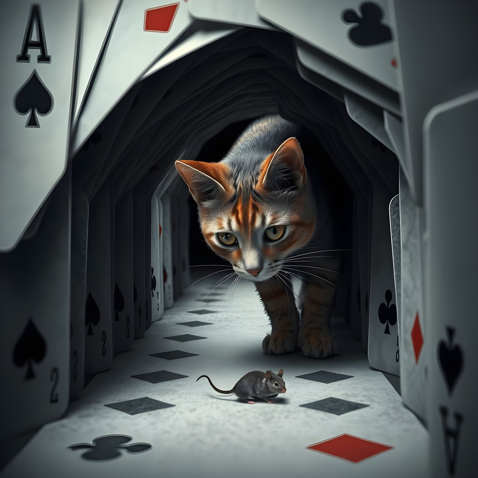 A Game of Cat and Mouse  by @Mallory Reese
