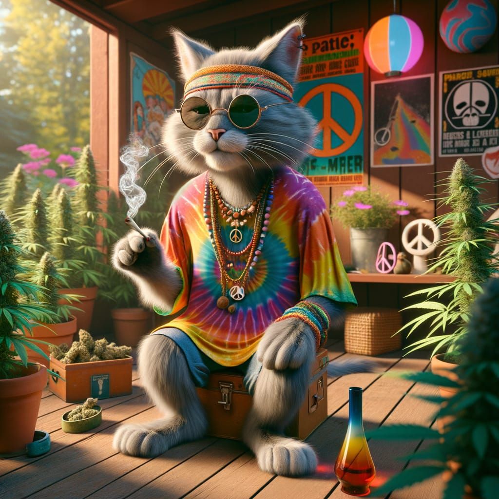 Boomer Hippie  by @MungoSpike
