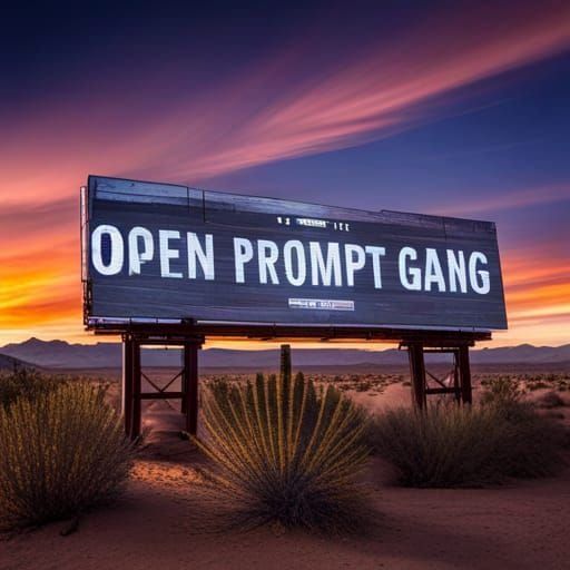Open Prompt Gang   by @Darkling